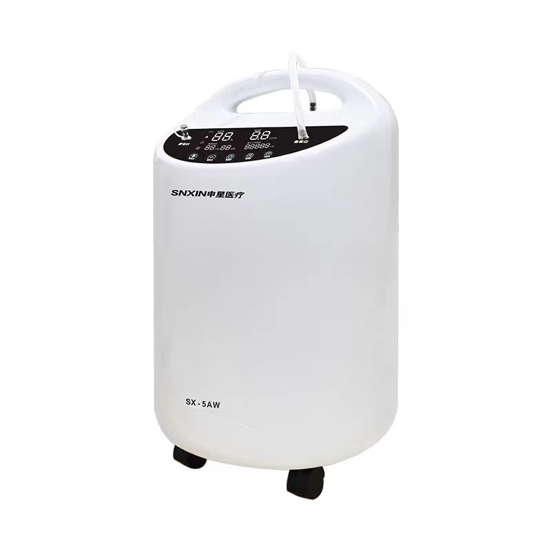 申星医用制氧机5L雾化一体机语音播报轻音